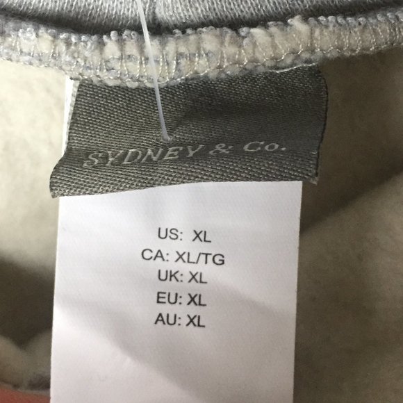 NWT Sydney & Co 'pride' dog hooded sweatshirt - size XL - Picture 6 of 7